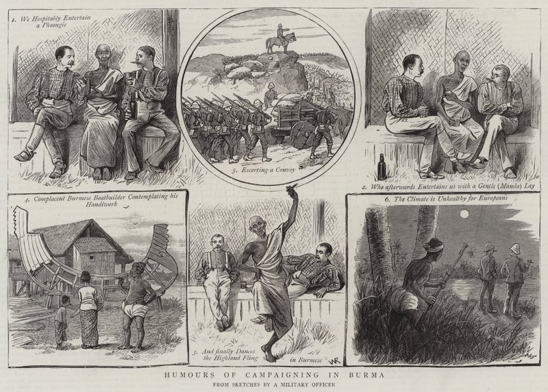 Humours de campagne en Birmanie - William Ralston