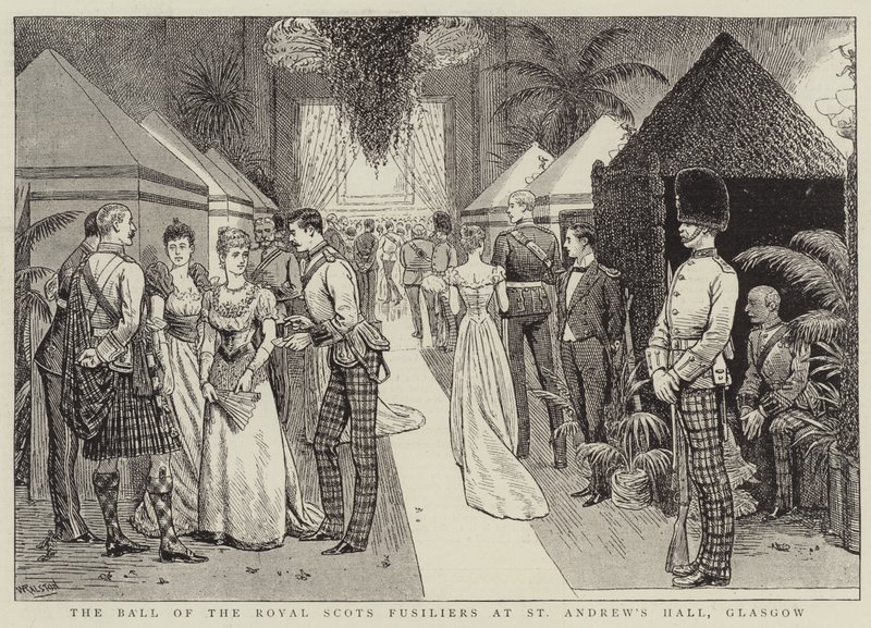 Le Bal des Royal Scots Fusiliers à St Andrew