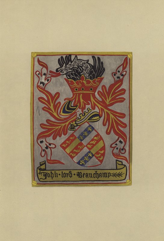 Sir John Beauchamp, lord Beauchamp de Powyk, 1445-1475 - William St John Hope