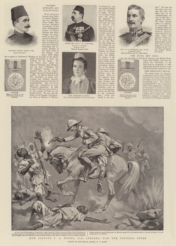 Comment le capitaine P A Kenna, 21e lanciers, a remporté la Croix de Victoria - William T. Maud