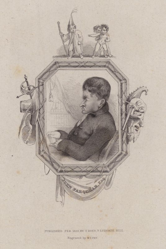 John Farquhar, marchand et entrepreneur écossais (gravure) - William Thomas Fry