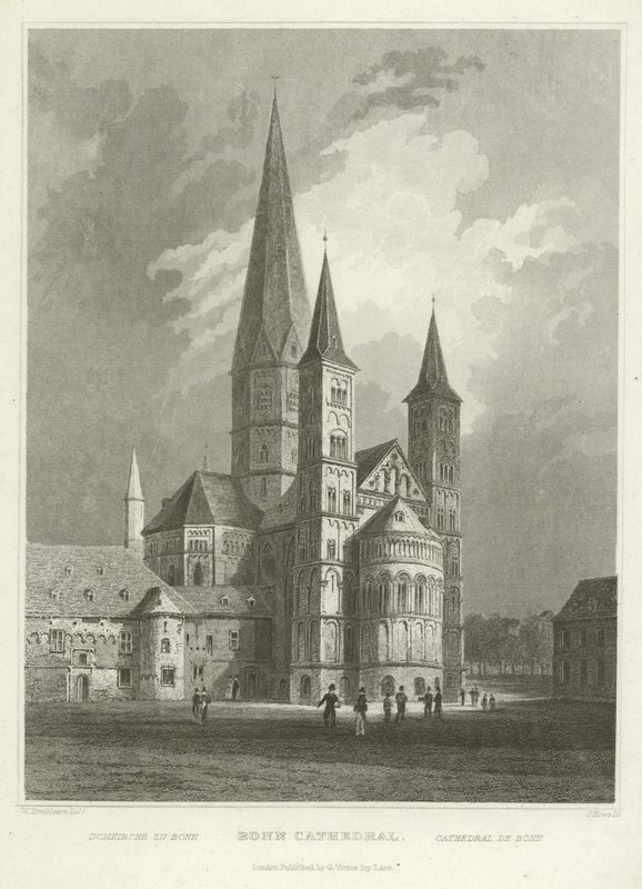 Cathédrale de Bonn - William Tombleson