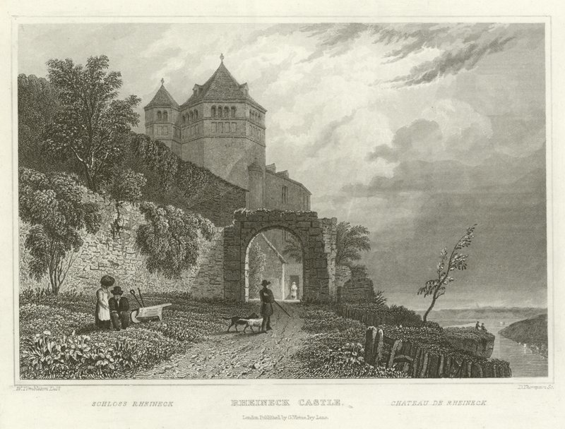 Château de Rheineck - William Tombleson