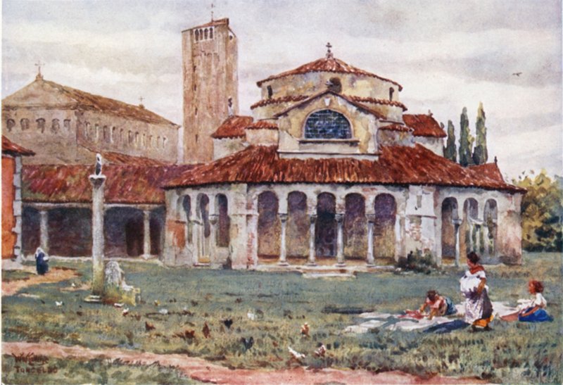 Torcello. Sta Fosca et la cathédrale - William Wiehe Collins