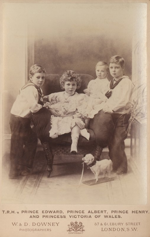 Prince Edward, Prince Albert, Prince Henry et Princesse Victoria du Pays de Galles - William and Daniel Downey