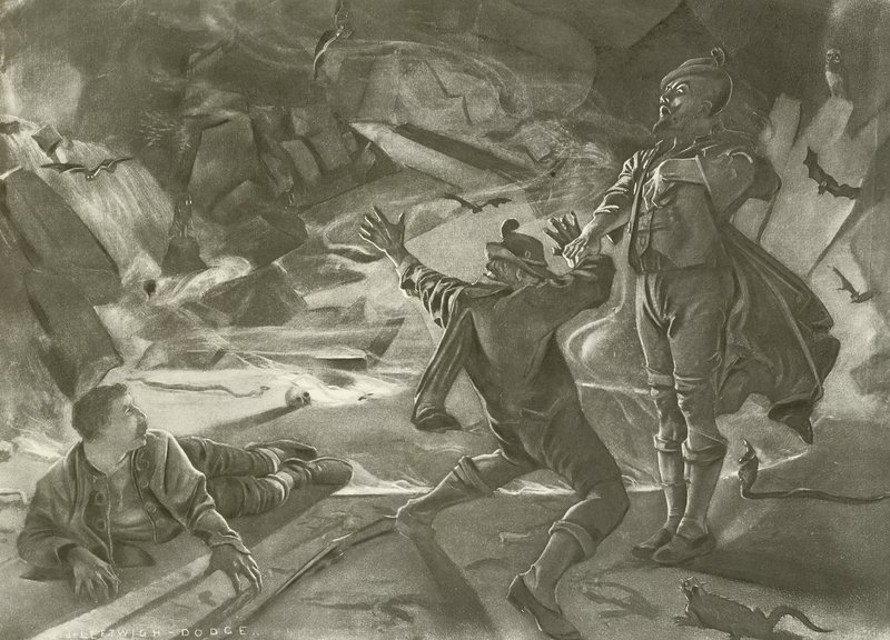 Der Freischutz, Acte II dernière scène (gravure) - William de Leftwich Dodge