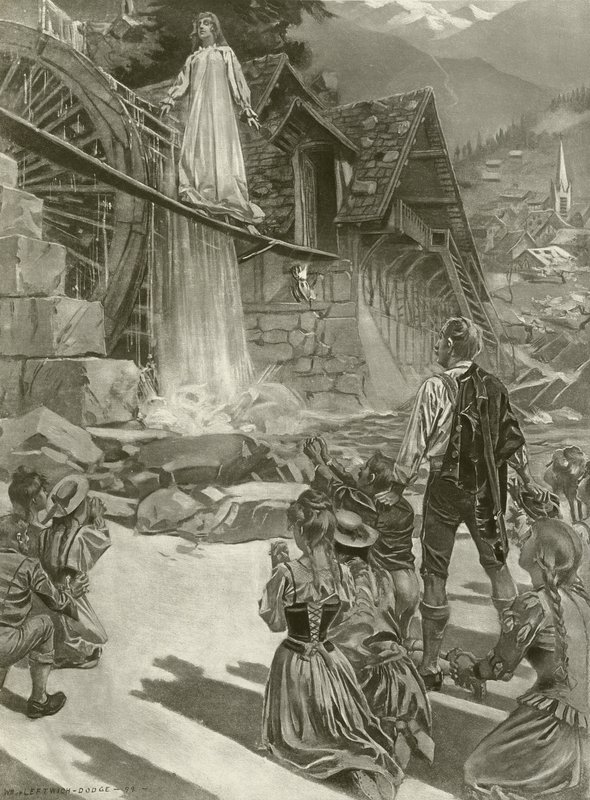 La Sonnambula, Acte III scène ii - William de Leftwich Dodge