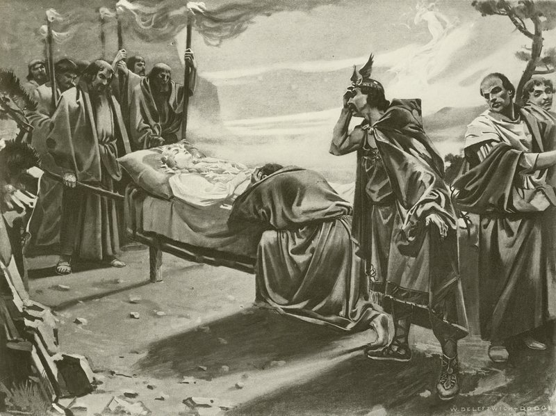 Tannhäuser, Acte III dernière scène - William de Leftwich Dodge
