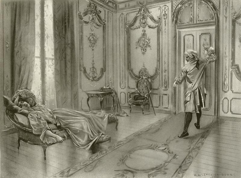 Le Mariage de Figaro, Acte I scène ix - William de Leftwich Dodge