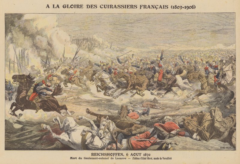 À la gloire des cuirassiers français (1803-1906) - after Aime Nicolas Morot
