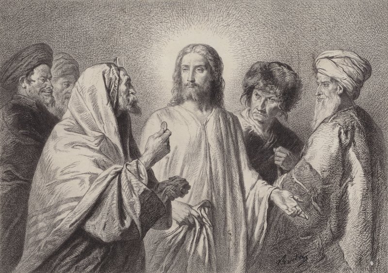 Le denier de César - after Albert Robida