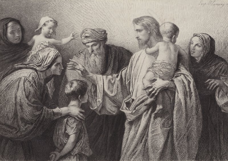 De tels est le royaume des cieux - after Albert Robida