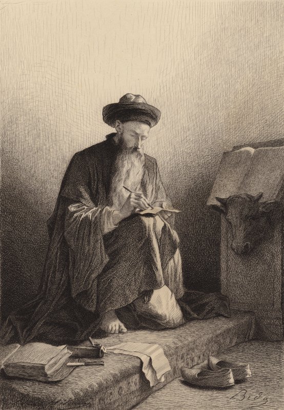 Saint Luc - after Albert Robida