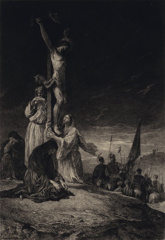 La Crucifixion - after Albert Robida