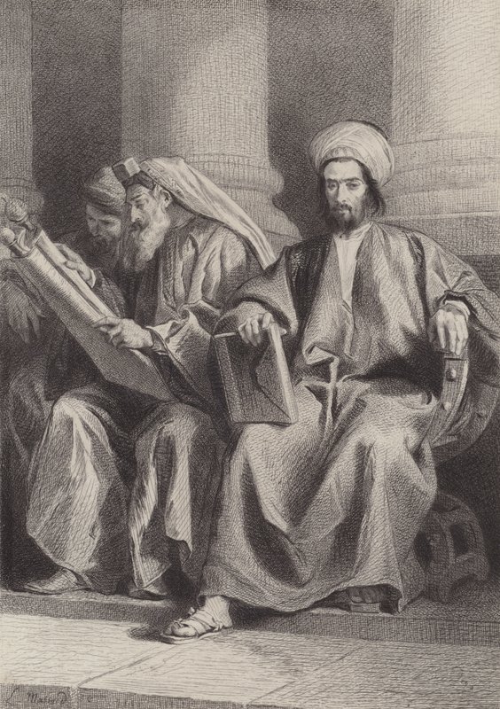 Les scribes et les pharisiens - after Albert Robida