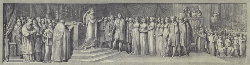 Couronnement de Napoléon comme roi d