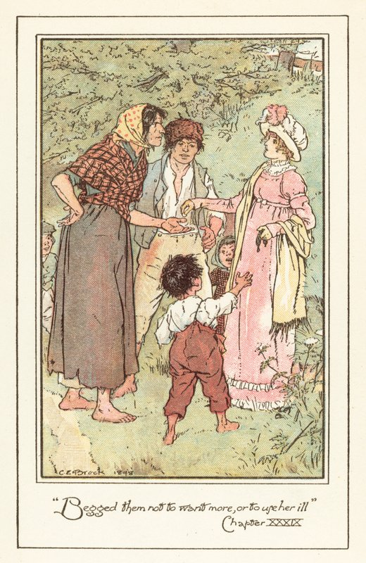 Illustration pour Emma de Jane Austen - after Charles Edmund Brock