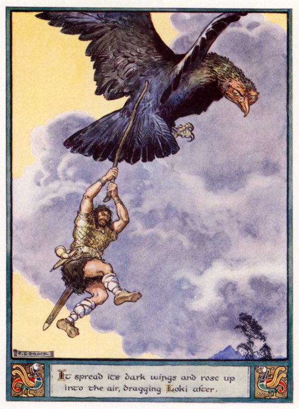 Il déploya ses ailes sombres et s