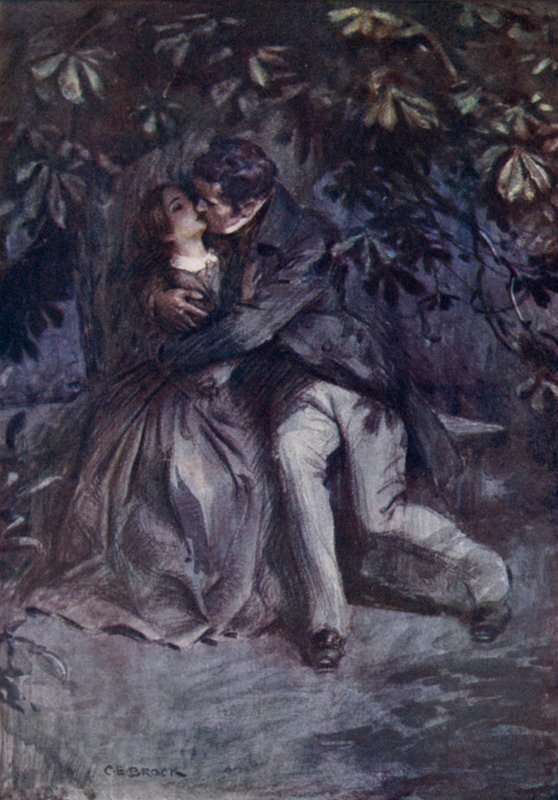 M. Rochester déclare son amour - after Charles Edmund Brock