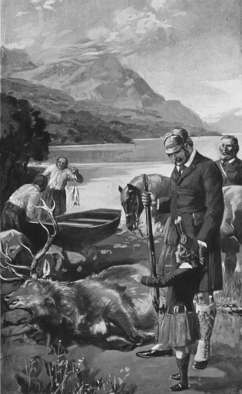 Le Prince de Galles en Jeune Highlander - after Charles Mills Sheldon