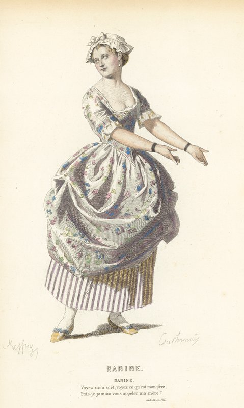 Nanine - after Edmond A.F. Geffroy