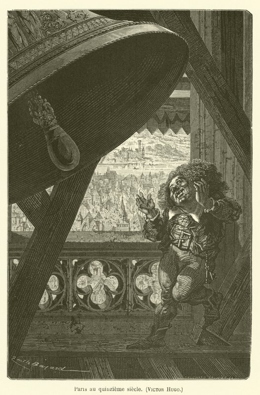Paris au quinzième siècle, Victor Hugo - after Emile Antoine Bayard