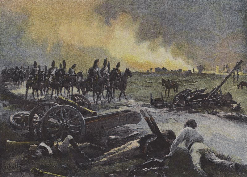 Après la Bataille de Marengo - after Felicien baron de Myrbach Rheinfeld