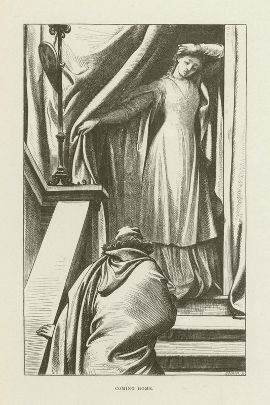 Illustration pour Romola de George Eliot - after Frederic Leighton