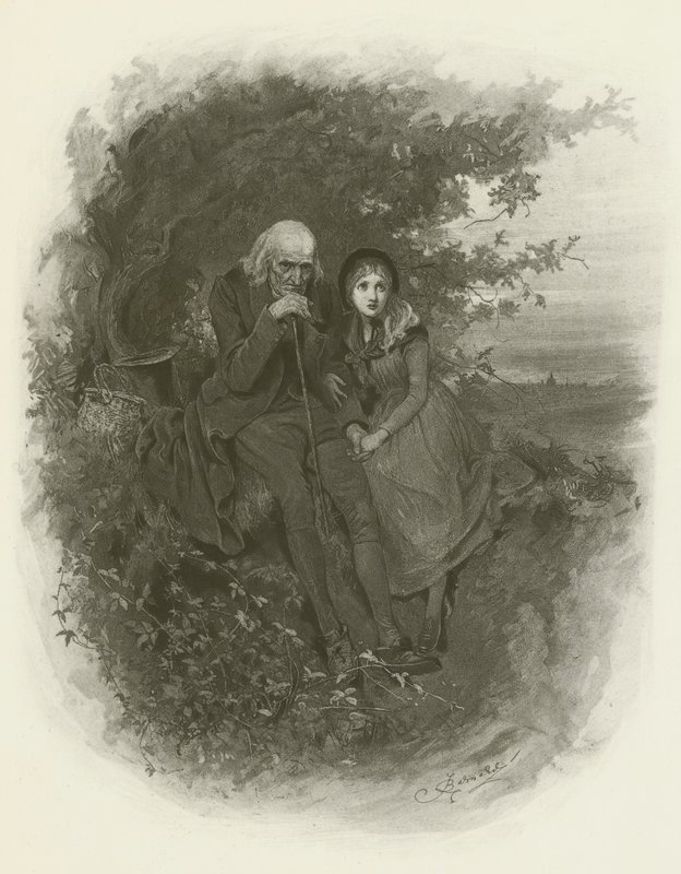 Petite Nell et son Grand-père - after Frederick Barnard