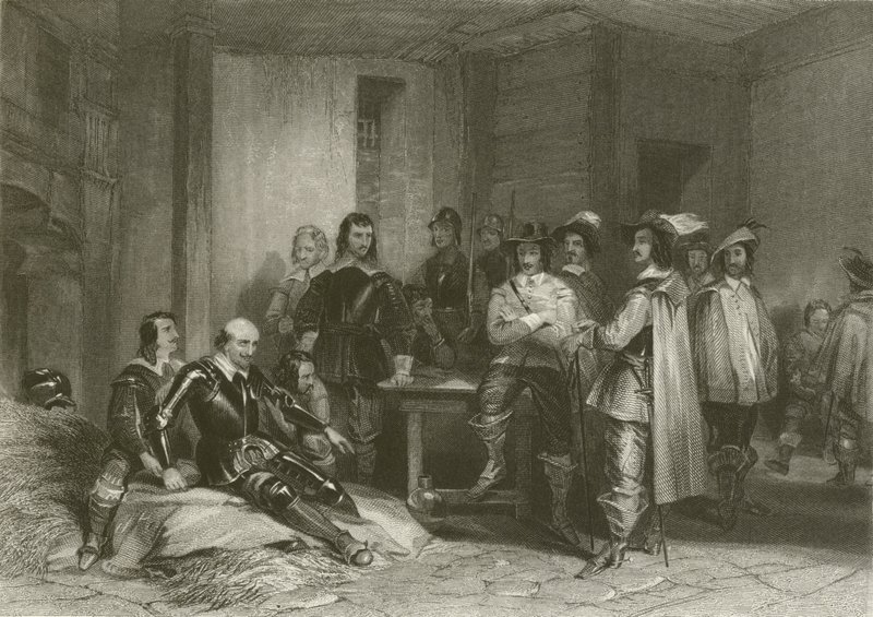 Mort du Comte de Lindsey - after George Cattermole