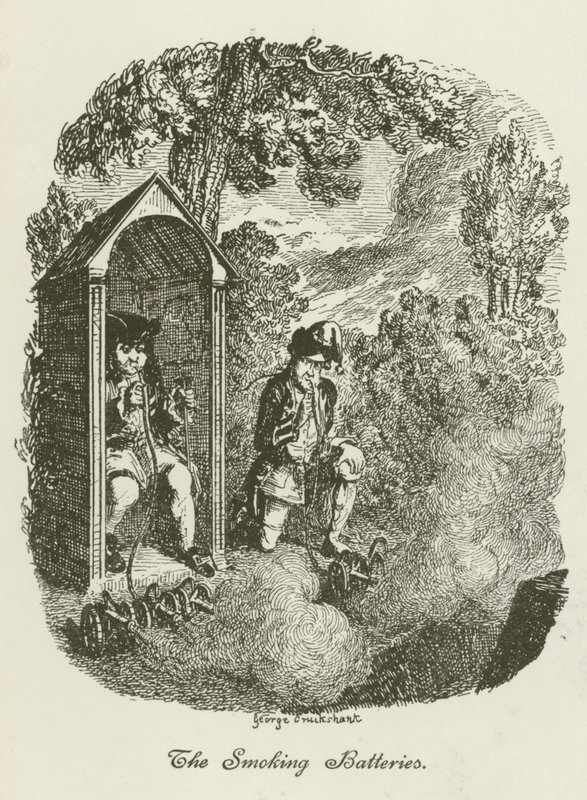 Illustration pour Tristram Shandy - after George Cruikshank