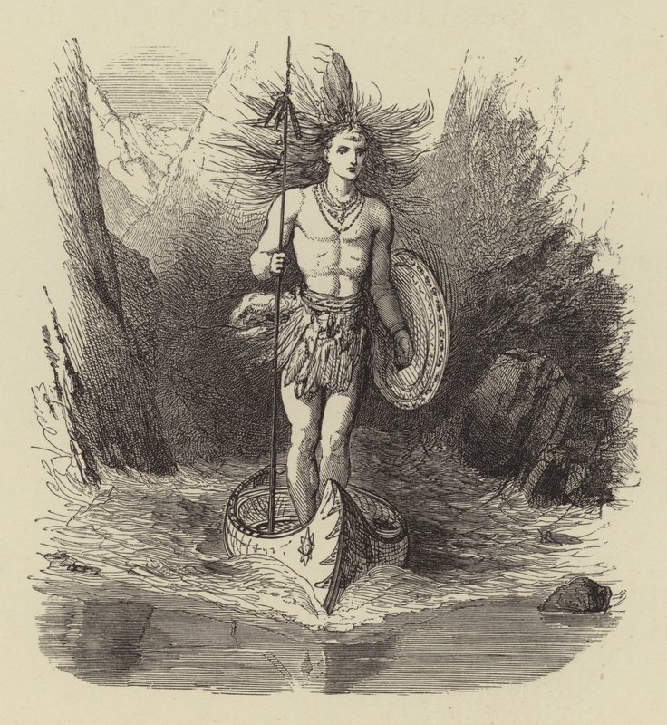 Hiawatha de Longfellow - after George Housman Thomas