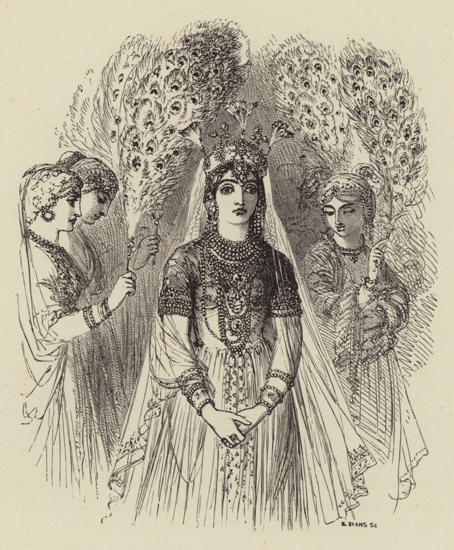 Lalla Rookh de Moore - after George Housman Thomas