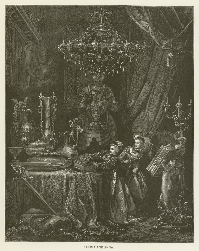 Fatima et Anna - Gustave after Dore