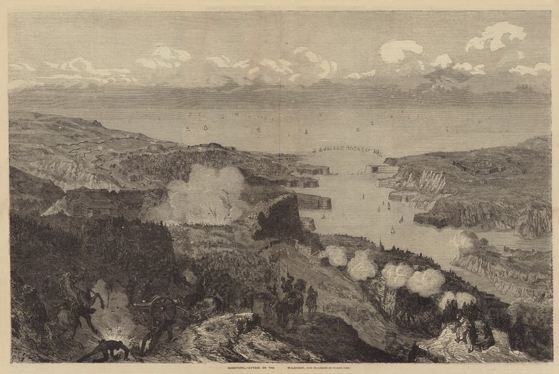 Sébastopol, attaque sur le Malakoff, 18 juin - Gustave after Dore