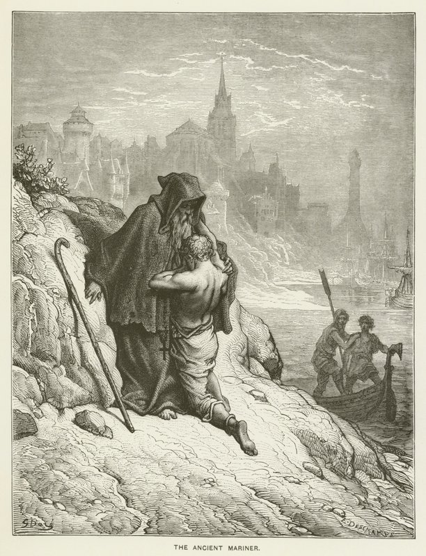 Le vieux marin - Gustave after Dore