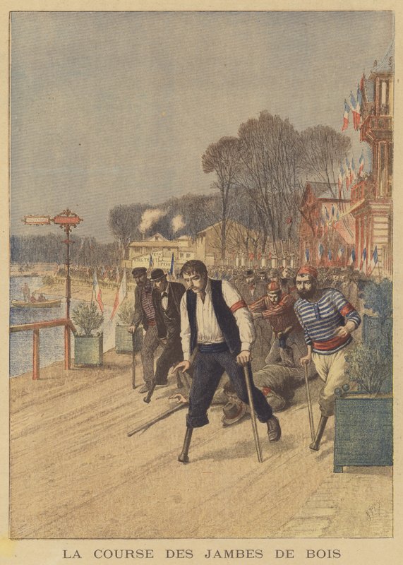 Course des amputés - after Henri Meyer