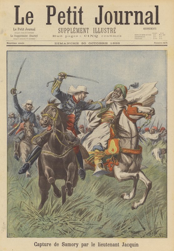 Capture de Samory Touré par le Lieutenant Jacquin - after Henri Meyer