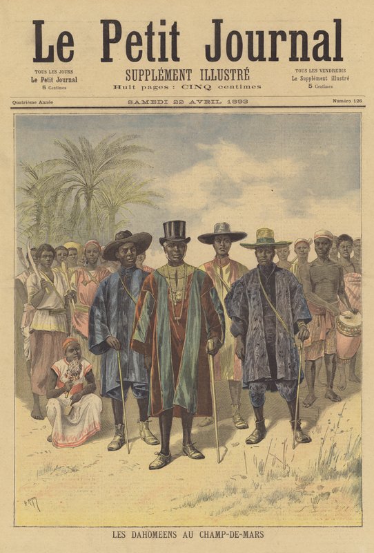 Dahoméens au Champ-de-Mars - after Henri Meyer