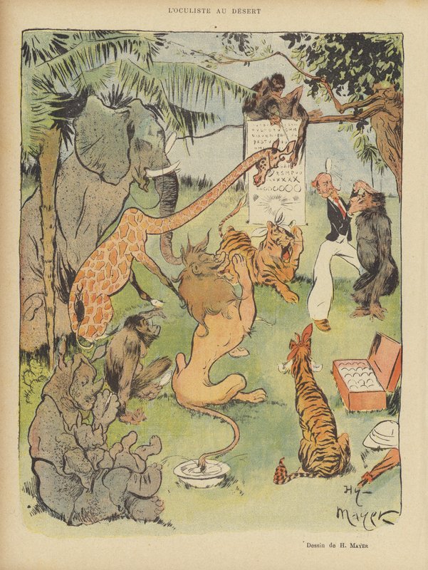 Illustration pour Le Rire - after Henri Meyer