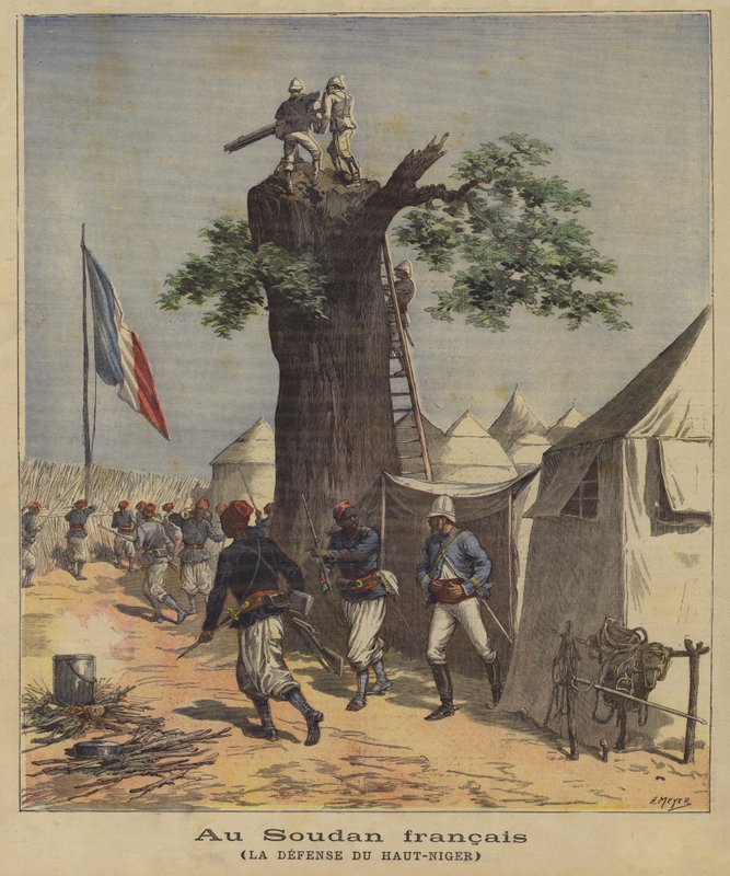 Au Soudan français - after Henri Meyer