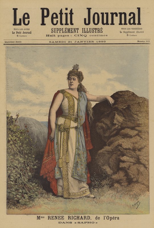Renée Richard dans Sapho à l