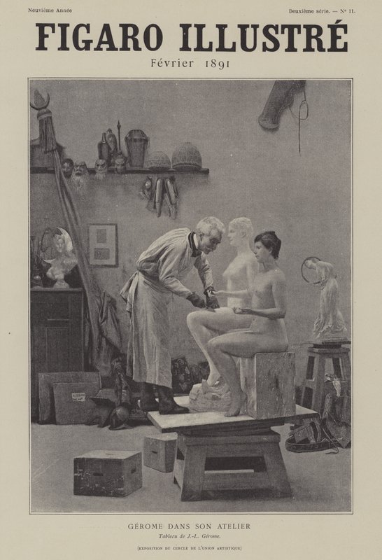 Gérôme dans Son Atelier - after Jean Leon Gerome
