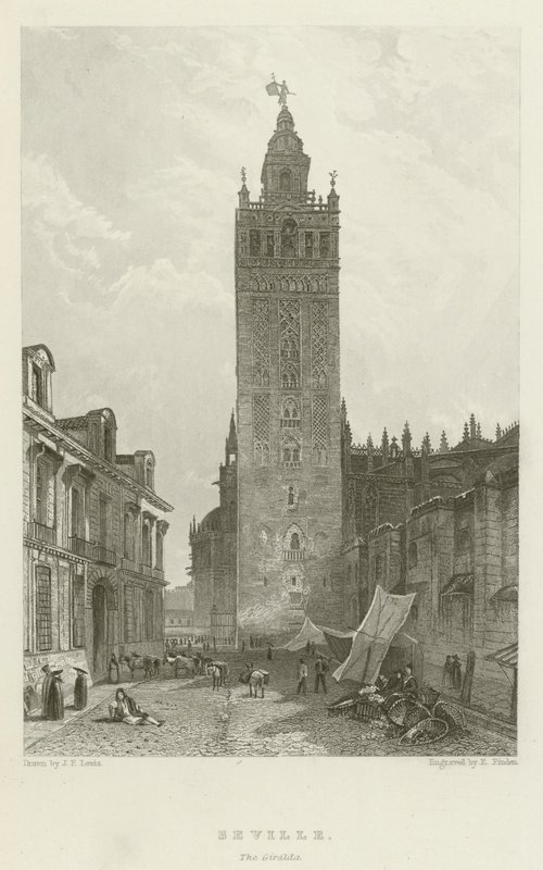 Séville, La Giralda - after John Frederick Lewis