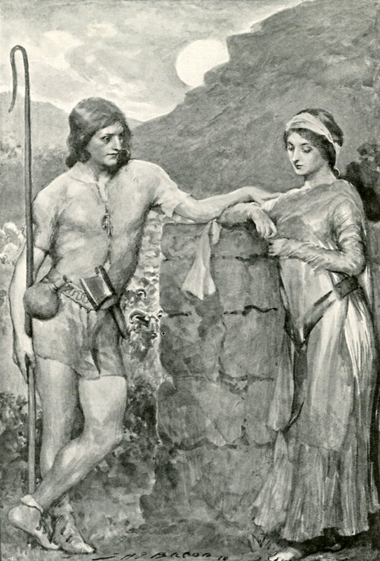 Olaf et Sigrid - after John Henry Frederick Bacon
