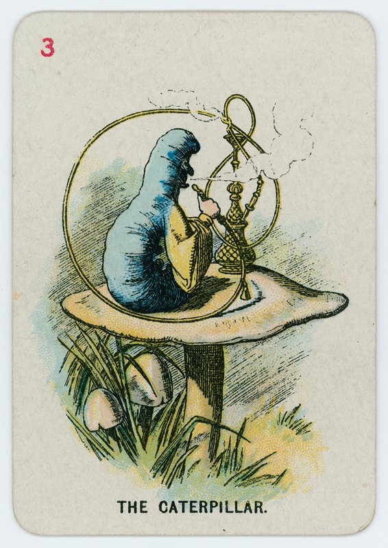 La chenille - after John Tenniel