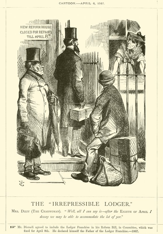 Le locataire irrépressible - after John Tenniel