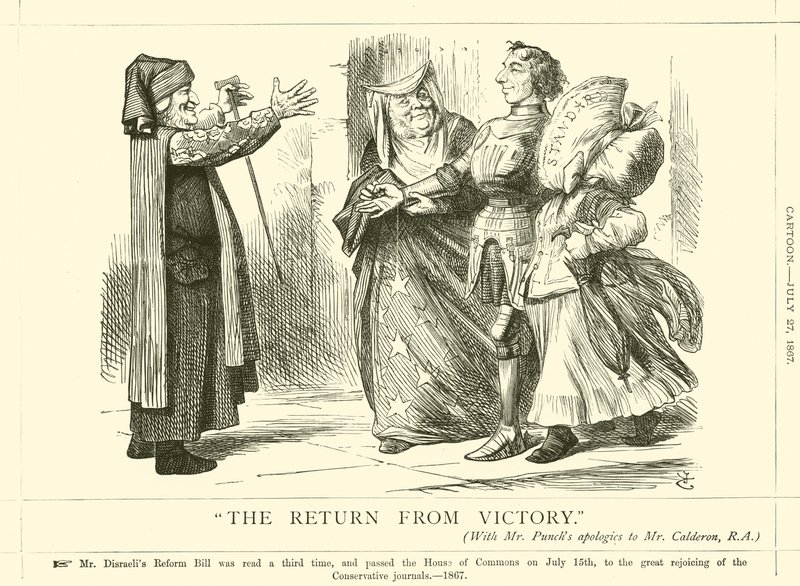 Le retour de la victoire - after John Tenniel