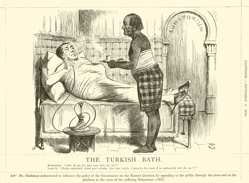 Le bain turc - after John Tenniel