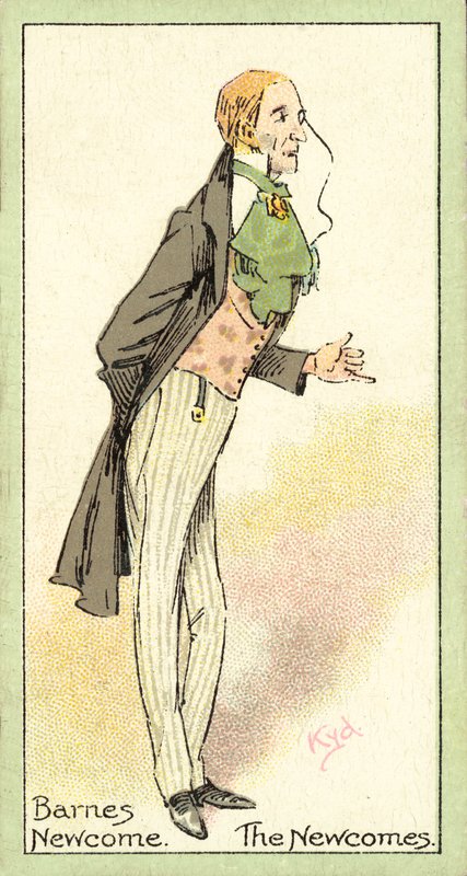 Barnes Newcome, Les Newcomes - after Joseph Clayton Clarke
